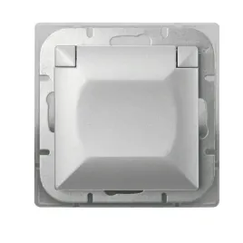 abex-perla-gniazdo-pojedyncze-z-uziemieniem-ip44-srebrne-pt-16ph-m-modul