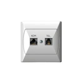 ospel-akcent-gniazdo-komputerowo-telefoniczne-rj45-rj11-kat-5e-biale
