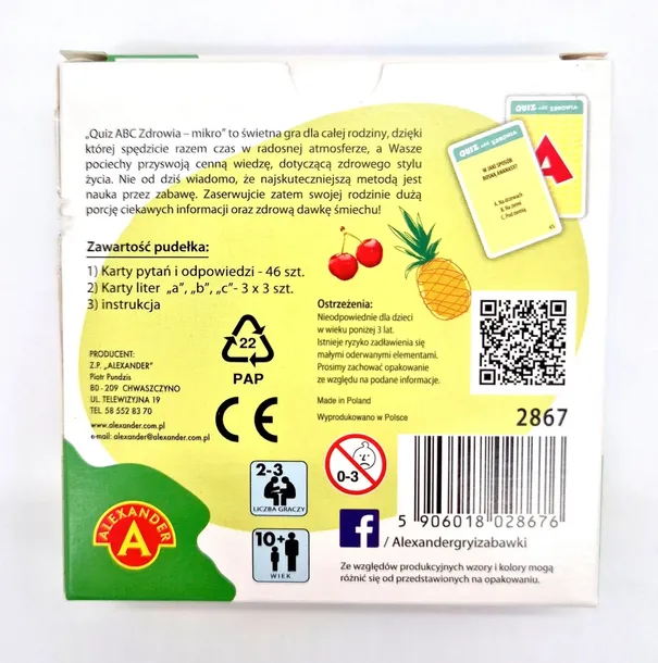 quiz-abc-zdrowia-silver-alex-certyfikat-ce