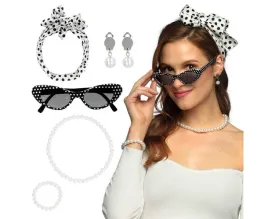 zestaw-lata-50-stylowe-akcesoria-retro-apaszka-okulary-bizuteria