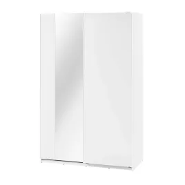 solidna-biala-szafa-przesuwna-maxi-150-cm-z-lustrem