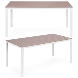 stol-ogrodowy-6-osobowy-156x78-cm-polywood-meble-na-taras-bezowe-biale-multigarden