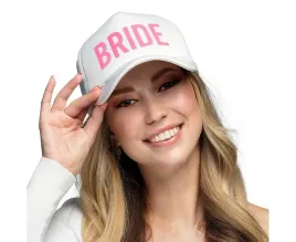 biala-czapka-z-daszkiem-bride-na-wieczor-panienski-czapka-panny-mlodej