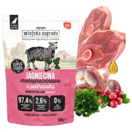 wiejska-zagroda-mono-mokra-karma-dla-psa-jagniecina-z-pietruszka-500g