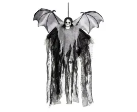 dekoracja-halloween-szkielet-z-duszkiem-nietoperza-straszny-klimat