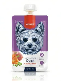 wanpy-dla-psa-pasta-z-kaczka-marchewka-i-groszkiem-90g