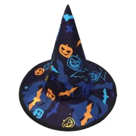 kapelusz-czarownicy-w-dynie-cc249-i-nietoperze-wiedzma-halloween-andrzejki