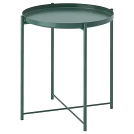 ikea-gladom-stolik-z-taca-szarozielony-45x53-cm