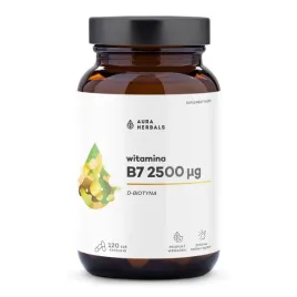 aura-herbals-witamina-b7-2500-g-biotyna-120-kapsulek