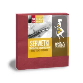 serwetki-anna-zaradna-dwuwarstwowe-skladane-33x33cm-20szt-bordowe