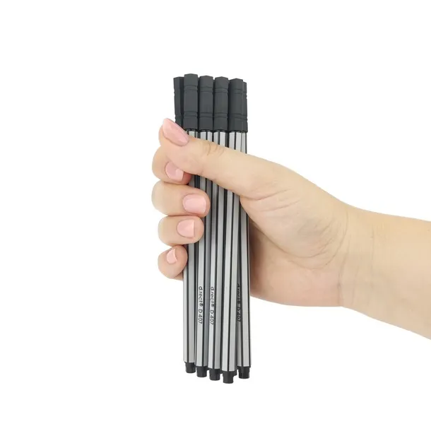 cienkopis-d-rect-d407-czarny-waga-z-opakowaniem-0-006-kg