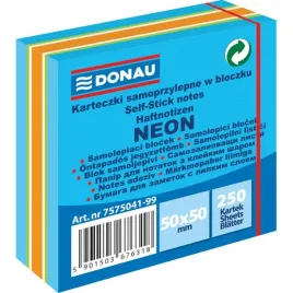 mini-kostka-samoprzylepna-donau-50x50mm-250k-neon-pastel-mix-niebieski