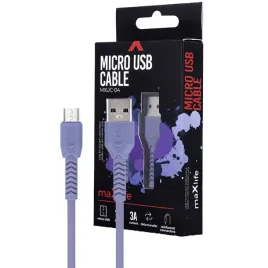 maxlife-kabel-mxuc-04-usb-microusb-1m-3a-fioletowy