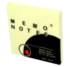 memo-notes-75x75mm-zolty