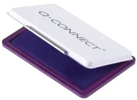 poduszka-do-stempli-q-connect-z-tuszem-110x70mm-metalowa-fioletowa
