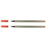 cienkopis-d-rect-d407-czerwony-x-2szt