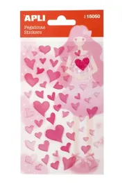 naklejki-apli-hearts-z-brokatem-rozowe