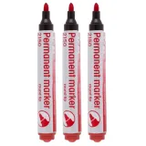 marker-d-rect-okragly-permanentny-czerwony-x3szt