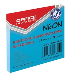 karteczki-samoprzylepne-76x76mm-neon-niebieski