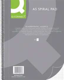 kolonotes-a5-q-connect-80-kartek-miekka-oprawa-kratka