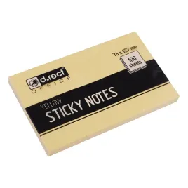 notes-samoprzylepony-d-rect-76x127mm-zolty-100szt