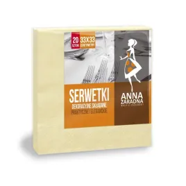 serwetki-anna-zaradna-trojwarstwowe-skladane-33x33cm-20szt-zolte-paste