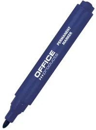 marker-permanentny-okragly-1-3mm-linia-niebieski-office-products