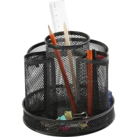 przybornik-na-biurko-q-connect-office-set-metalowy-obrotowy-czarny