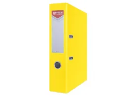 segregator-office-products-officer-z-szyna-pp-a4-75mm-zolty