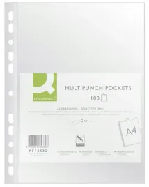koszulki-na-dokumenty-q-connect-pp-a4-groszkowe-40mikr-a100