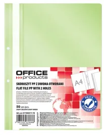 skoroszyt-pp-a4-2-otwory-100-170mikr-wpinany-office-products-jasnoziel