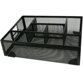 organizer-na-biurko-q-connect-office-set-metalowy-boczny-6-komor-czarn