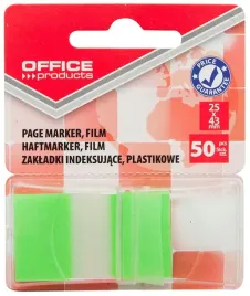 zakladki-indeksujace-office-products-pp-25x43mm-1x50k-zielone