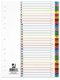 przekladki-q-connect-mylar-karton-a4-1-31-31k-laminowan-indeks-mix