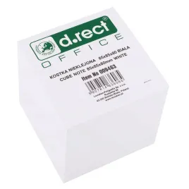 kostka-d-rect-nieklejona-85x85x80mm-biala
