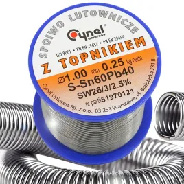 cyna-olowiowa-cynel-1mm-250g-olowiowe-spoiwo-lutownicze-z-topnikiem-2-5percent