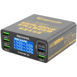 szybka-ladowarka-5xusb-a-usb-c-mechanic-f-power-50w-quick-charge-6-portow