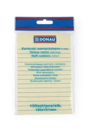 bloczek-samoprzylepny-donau-101x150mm-75g-w-linie-zolty-100k