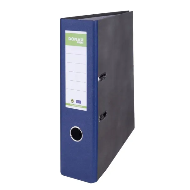 segregator-donau-eco-a4-80mm-granatowy-waga-z-opakowaniem-0-42-kg