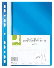 skoroszyt-q-connect-pp-a4-standard-120-170mikr-wpinany-niebieski