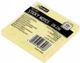 notes-samoprzylepny-drect-zig-zag-zolty-75x75mm-a100-stan-nowy