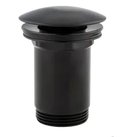 omnires-a706bl-korek-z-przelewem-klik-klak-okragly-czarny