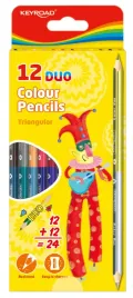 kredki-olowkowe-keyroad-trojkatne-dwustronne-12szt-mix