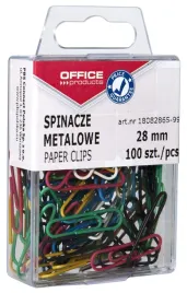 spinacze-kolorowe-office-products-powlekane-28mm-w-pudelku-mix-100szt