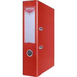 segregator-office-products-officer-z-szyna-pp-a4-75mm-czerwony