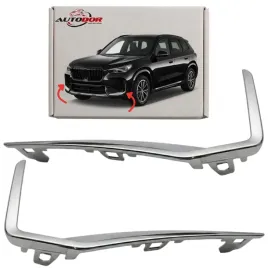 bmw-x1-u11-2023-listwy-atrapy-kratek-zderzaka-chrom-lewa-prawa-komplet