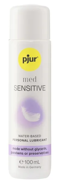 lubrykant-pjur-med-sensitive-glide-100ml-waga-z-opakowaniem-0-15-kg