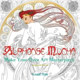 kolorowanka-alphonse-mucha