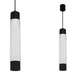 lampa-wiszaca-marble-bialy-czarny-1xgu10