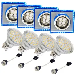4x-oprawa-halogenowa-sufitowa-z-paskiem-led-zarowka-led-gu10-3w-zestaw